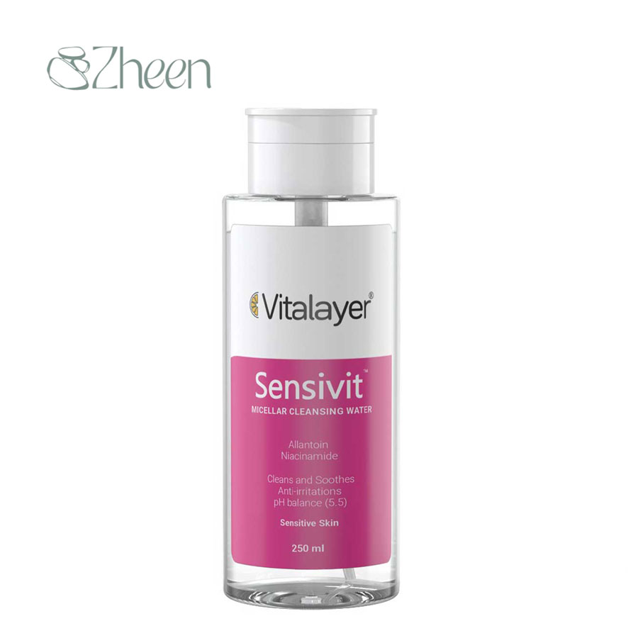 میسلار واتر سنسی ویت ویتالیر مناسب پوست حساس حجم 250 میلی لیتر